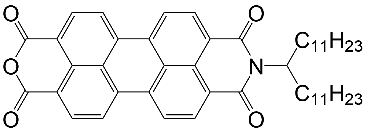 9-(tricosan-12-yl)-1H-isochromeno[6',5',4':10,5,6]anthra 10-[2,1,9-def]isoquinoline- 11-1,3,8,10(9H)-tetraone/886443-45-4